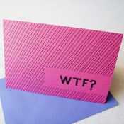 Image of WTF card