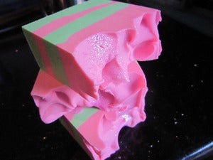 Image of 'PEPPERMINT CANDY'     GOATS MILK SOAP WITH SHEA BUTTER