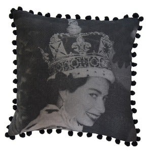 Elizabeth II Limited Edition Cushion Image of Elizabeth II Limited Edition Cushion