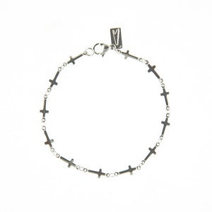 Image of Rosanne. Cross Connector Bracelet