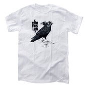 Image of Confusion - TWO HEADED Crow t-shirt [white]
