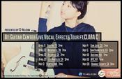Image of Clara C Guitar Center Tour Poster (Autographed/Limited Quantity)