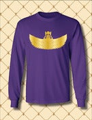 Image of MENS CUSTOM KHEPHER GOLD FOIL LONG SLEEVE