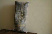 Image of PLAID LINEN EYE PILLOW