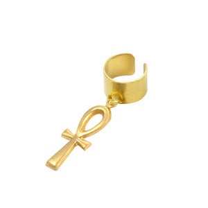 Image of Brass Symbolic Ear Cuff
