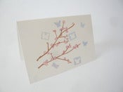 Image of cherry blossom & butterflies (LC0021)