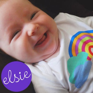 Image of Rainbow Babygrow