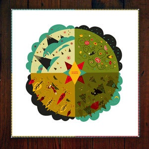 Image of 'Happy Earth' Special Edition Print