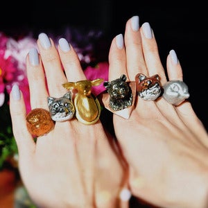 Image of Mounted Bear Ring