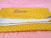 Image of Minky Baby Blanket - Personalized with Embroidery
