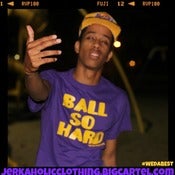 Image of PURP & YELLOW "BALL SO HARD"