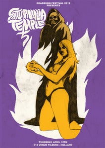 Image of 'Saturnalia Temple' Roadburn 2012 poster