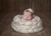 Image of Full Plush Pretzel **Mini** Natural Colors