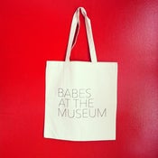 Image of Babes At The Museum Tote Bag (Natural) 
