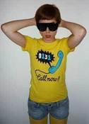 Image of Fila Gold x 0131 Limited Edition Tee (Yellow-girls)
