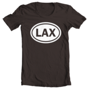 Image of LAX Oval - Chocolate