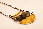 Image of Amy Burgess Labradorite and Brass Necklace
