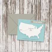Image of Out of State Moving Announcements -- Set of 16