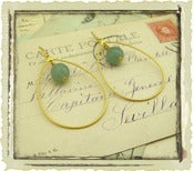 Jewelry: "Olympia" in Green