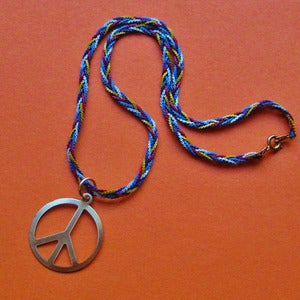 Image of Vintage Hippie Peace Necklace SALE