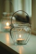 Image of Glass Bell Votive new Honey Pot Glass Votives look lovely hung 