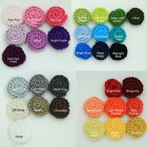 Image of Set of three Rose Bobby Pins (pick your colors)