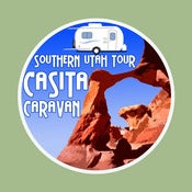 Image of Southern Utah Tour - Casita Caravan Decal or Bumper Sticker