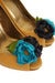 Image of Bridal Shoe Clips - Peacock Wedding by Nia Person