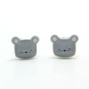 Image of Tiny Mouse Earrings 