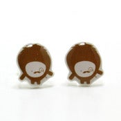Image of Brown Moustache Monster