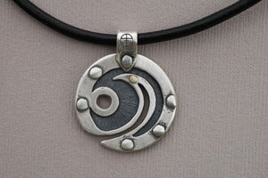 Image of Silver Wave and Moon