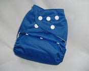 Image of 1 Royal Blue TPU Diaper + 2 Inserts