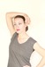 Image of striped cap tee