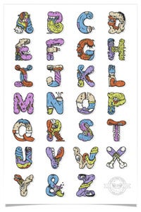 Image of Alphabetcha Poster