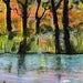 Image of Painting Original Canvas 36X24 Landscape