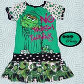 Image of **SOLD OUT** Oscar The Grouch No Trash Talking Dress - Size 7/8