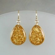 Image of Gold Leaves Earrings