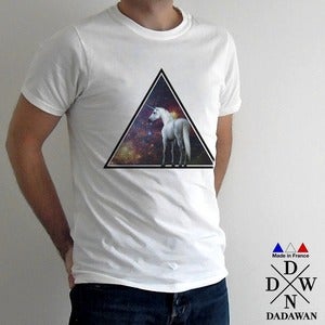 Image of Unicorn across the universe - T-shirt Made in France