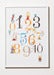 Image of Abc & 123 poster