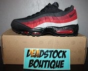 Image of Nike Air Max 95 Black/Varsity Red