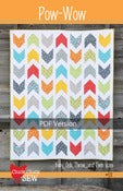 Image of Pow-Wow Quilt Pattern #128, PDF Pattern