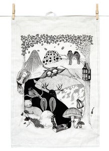 Image of Teatowel Deep woods