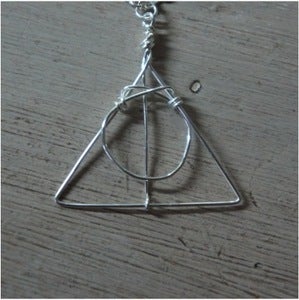 Image of Deathly Hallows Inspired Necklace