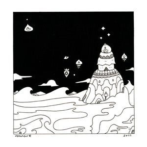 Image of Deep Water Print No.4