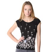 Image of Black Dandelion Bamboo T