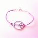 Image of Peace Sign Hemp Bracelet