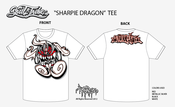 Image of SOULTRIBE: "Sharpie Dragon" Tee