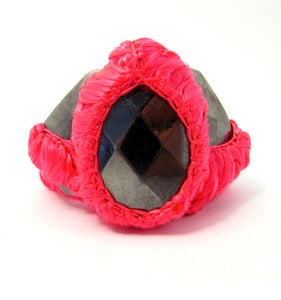 Image of Pink wires bracelet 1