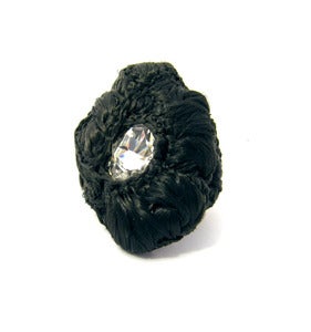 Image of Black wires ring 1