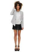 Image of tux blazer [ grey ]